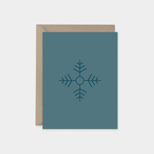 Minimalist Holiday Line Art Card No. 8,-Greeting & Note Cards-The Design Craft