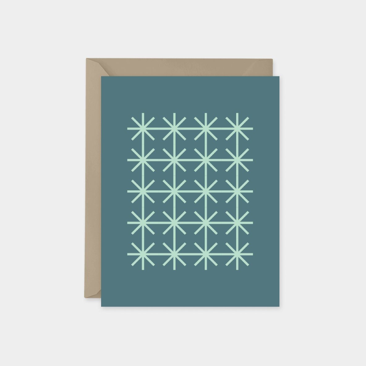 Minimalist Holiday Line Art Card No. 9,-Greeting & Note Cards-The Design Craft