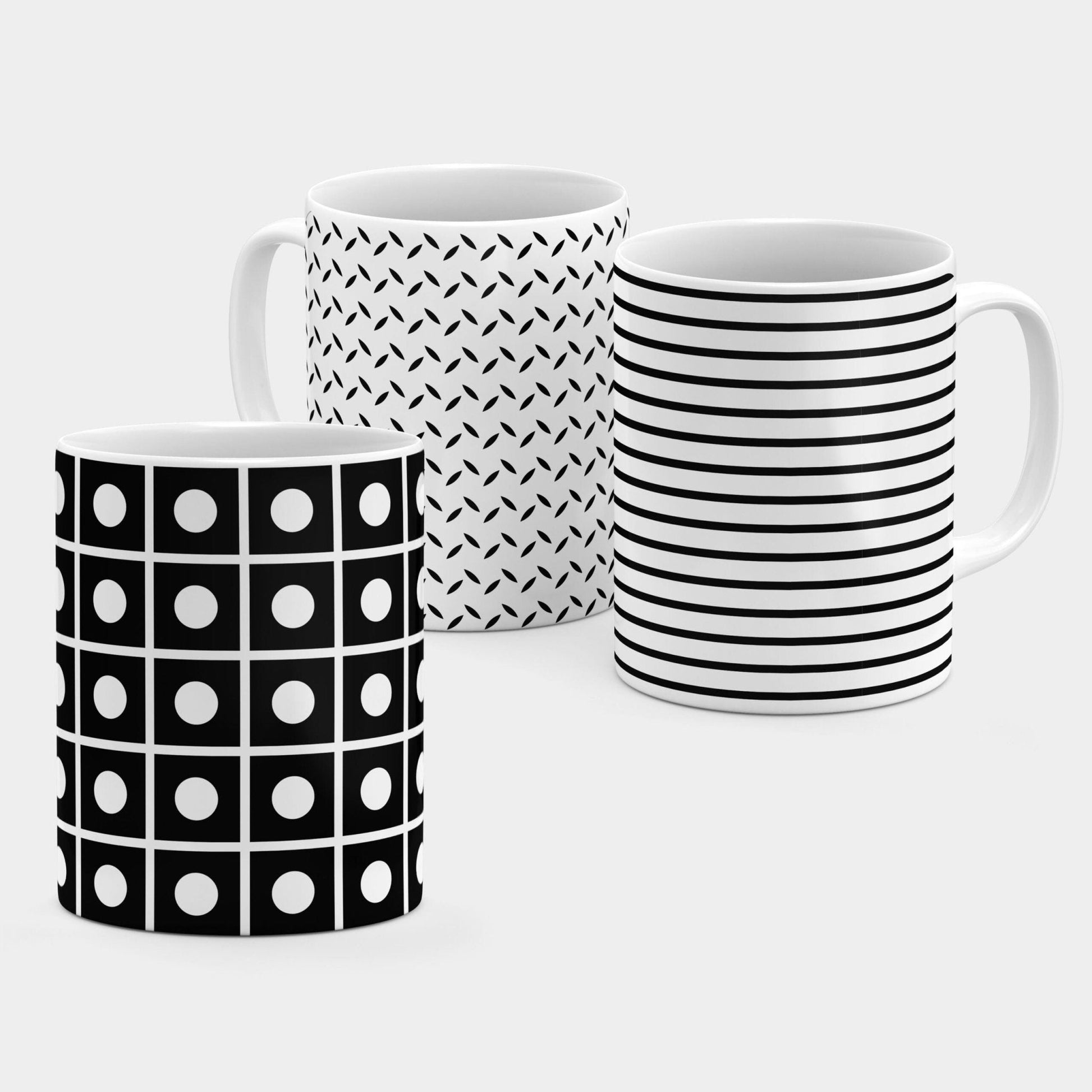 Mnml Modern Pattern 11 Oz Mug-The Design Craft