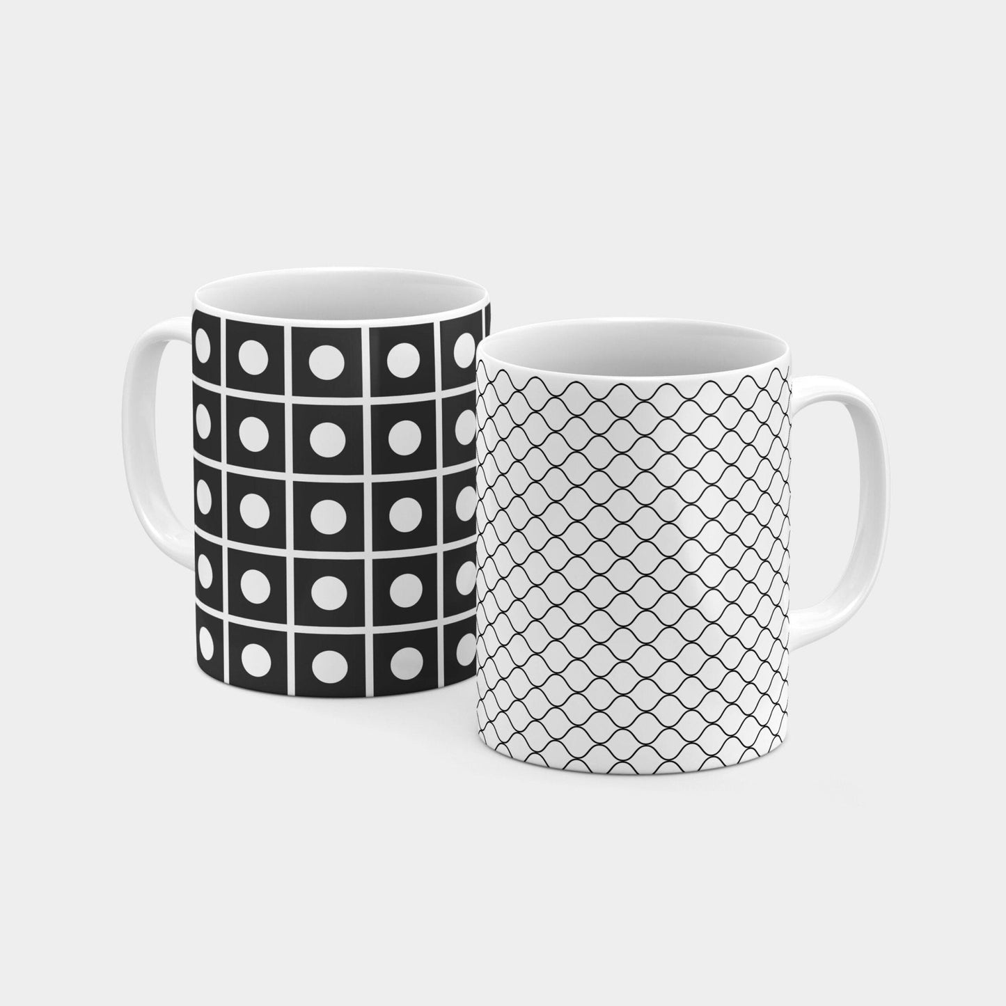 Mnml Modern Pattern 11 Oz Mug-The Design Craft