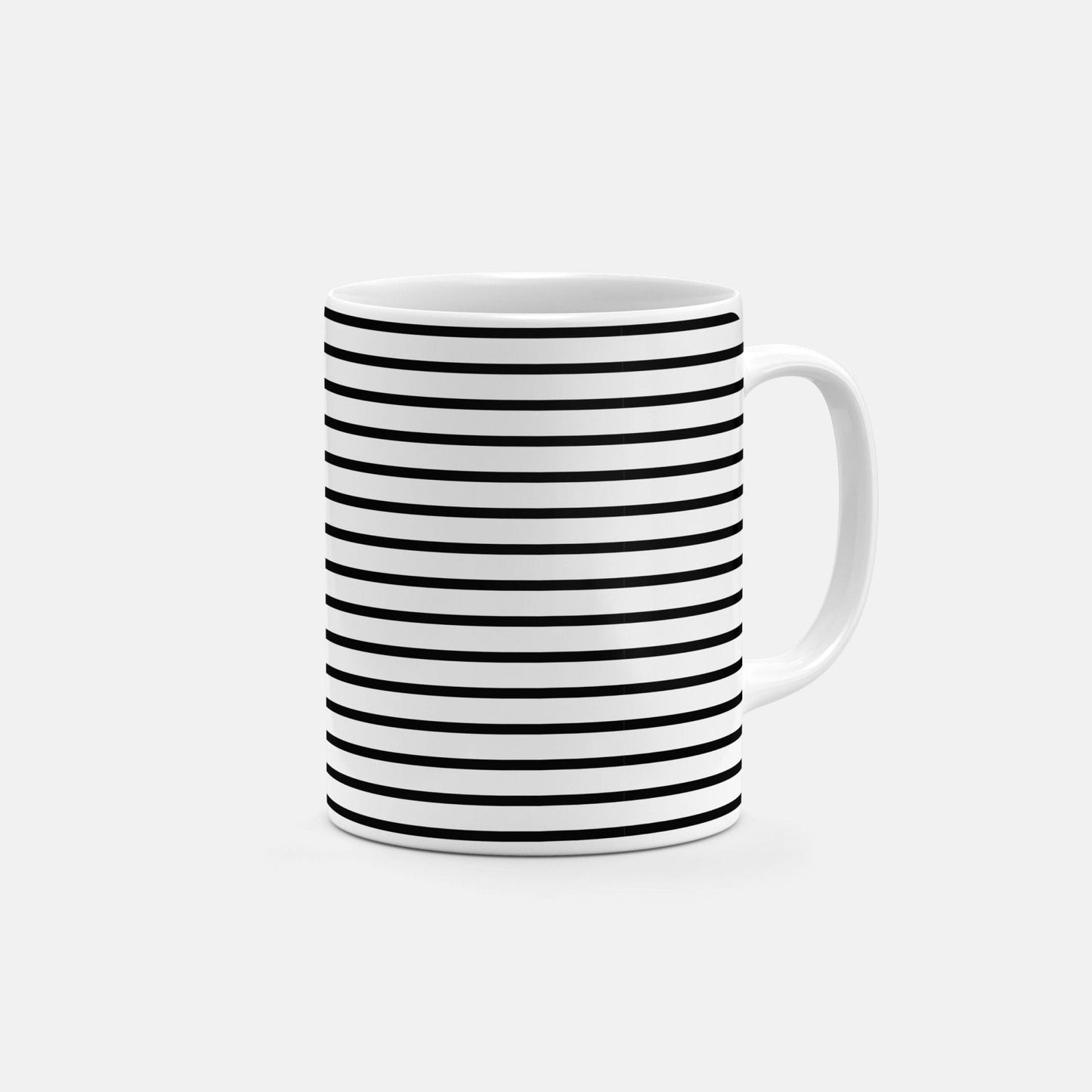 Mnml Stripe 11 Oz Mug-The Design Craft