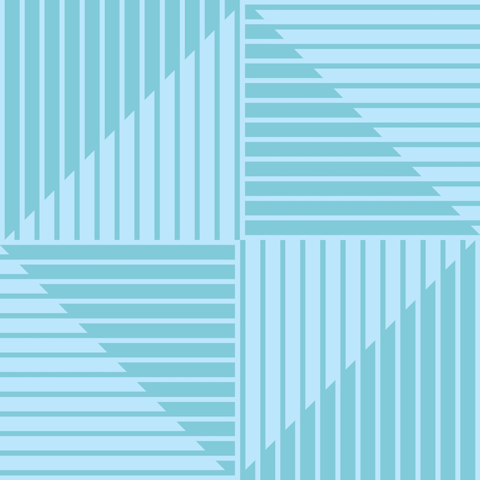 Modern Geo Striped Gift Wrap-Gift Wrapping-The Design Craft