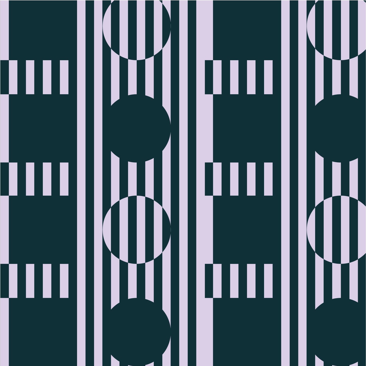 Modern Stripe Geo Wrapping Paper-Gift Wrapping-The Design Craft