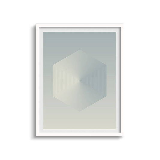 Moiré Zen Focal Point Fine Art Print-Art Prints-The Design Craft