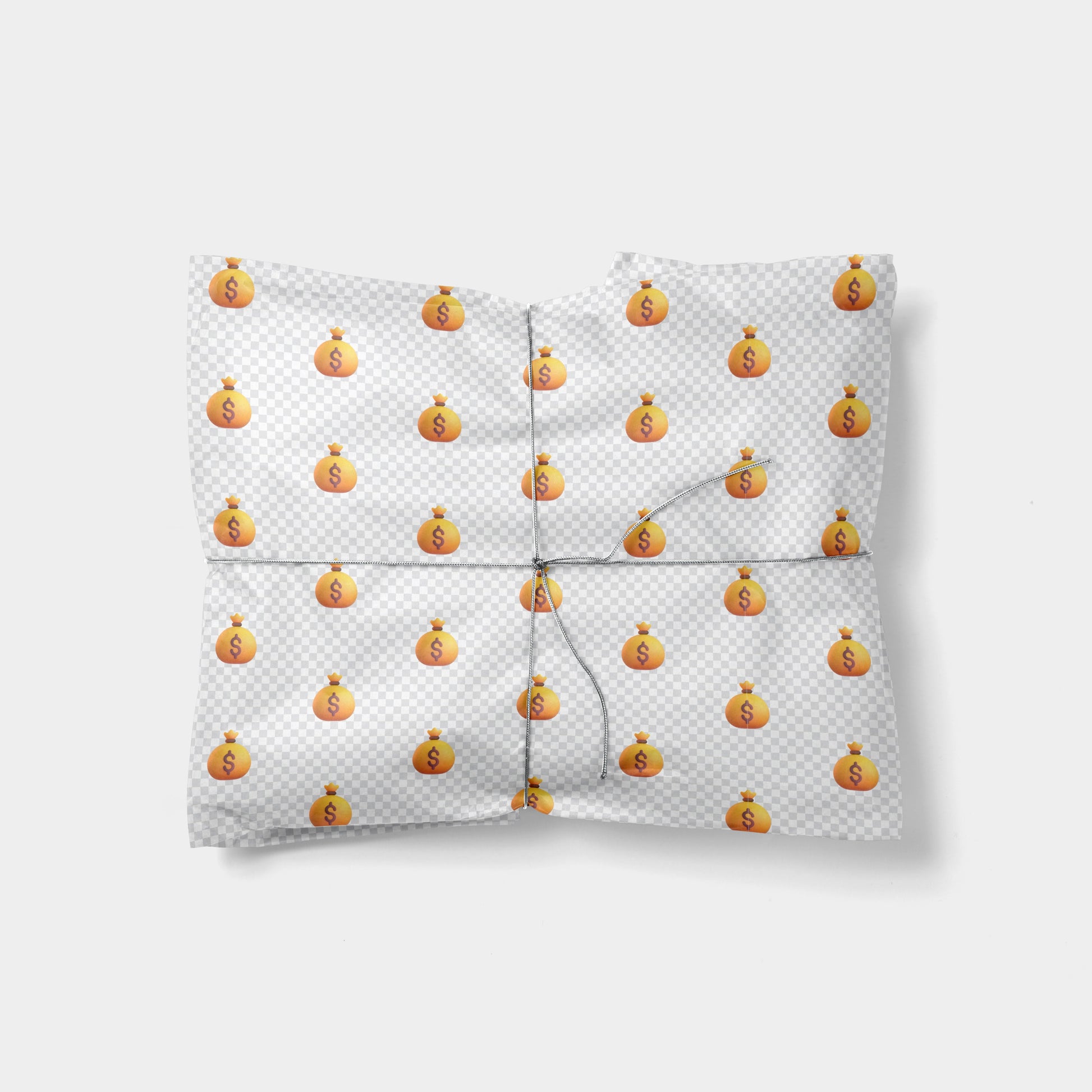 Money Bag Emoji Gift Wrap-Gift Wrapping-The Design Craft