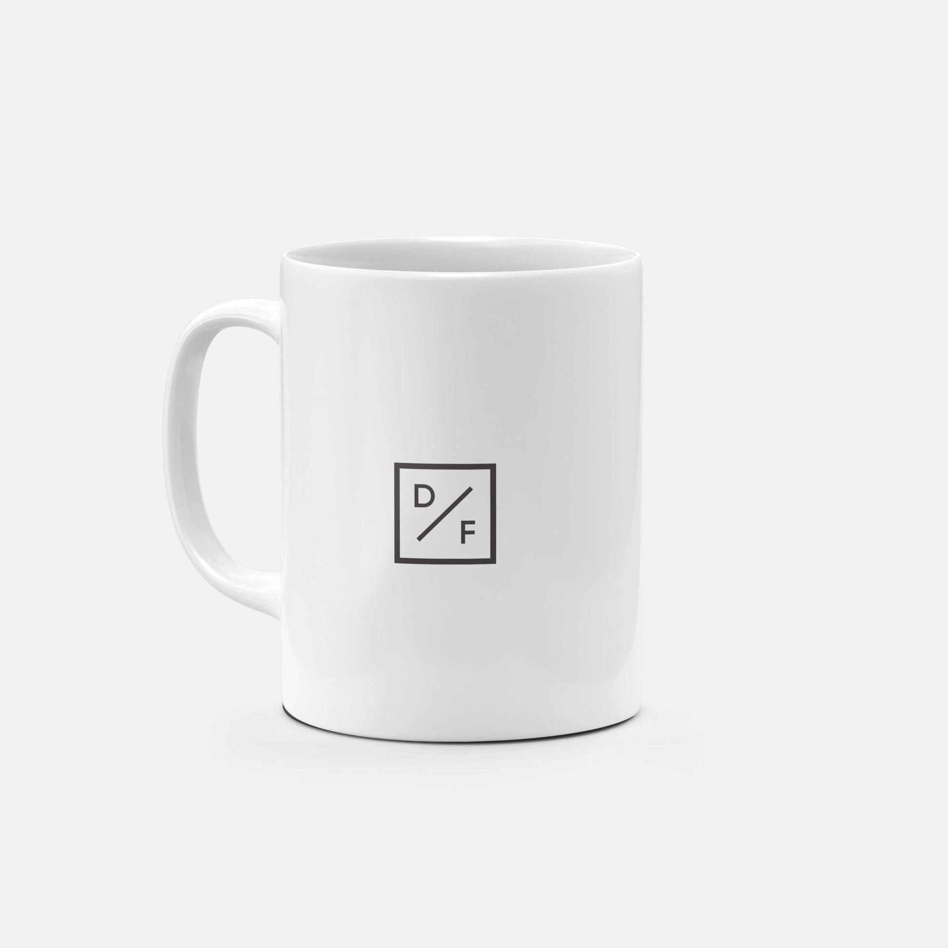 Monogram Badge 11oz Mug II-The Design Craft