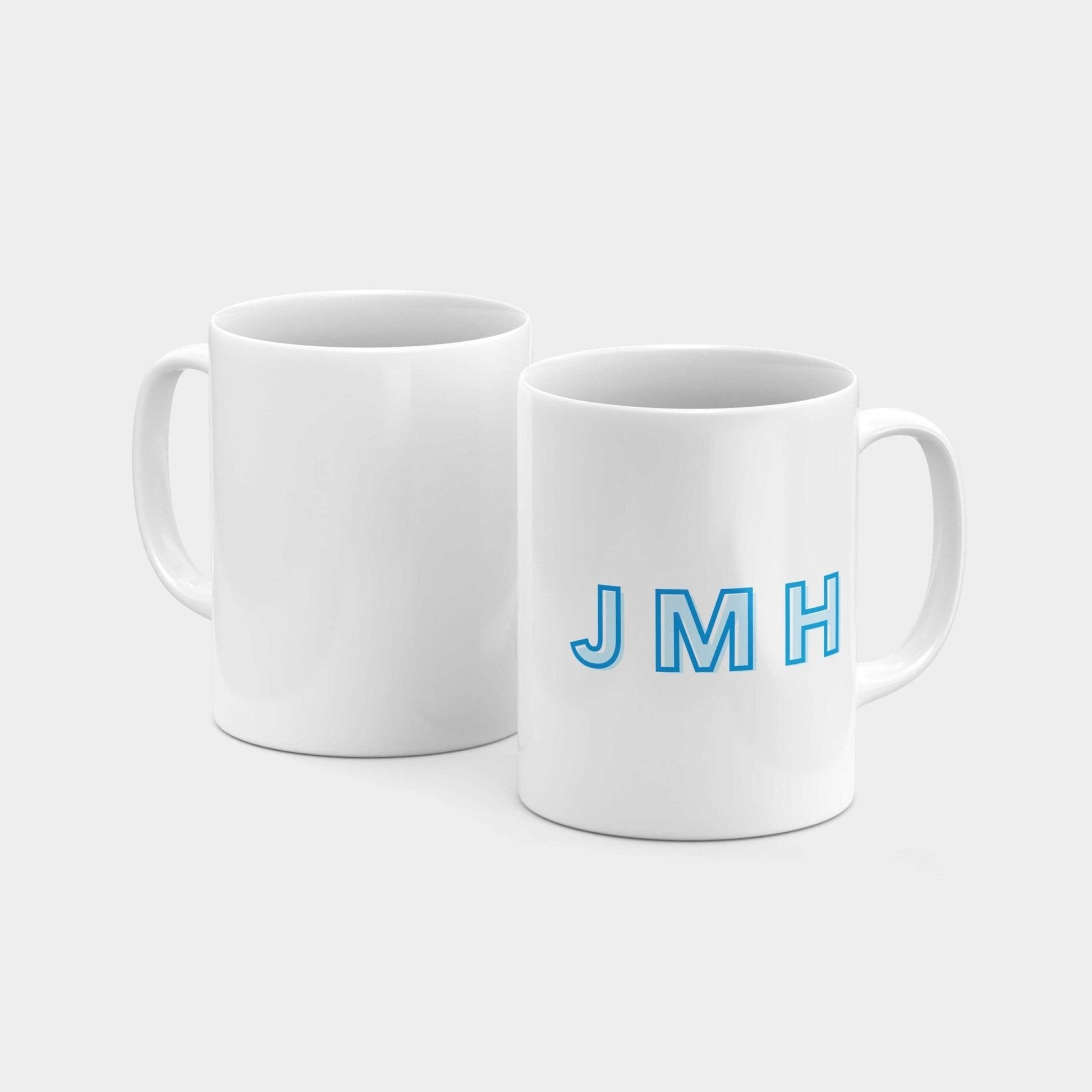 Monogram Initials 11oz Mug IX-The Design Craft