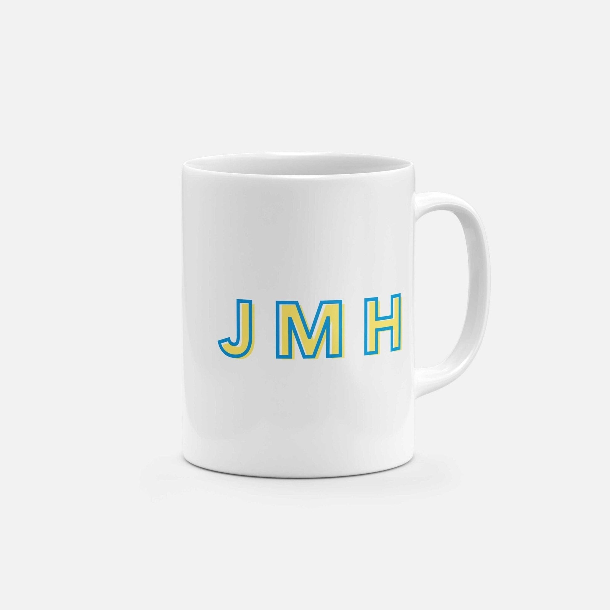 Monogram Initials 11oz Mug X-The Design Craft