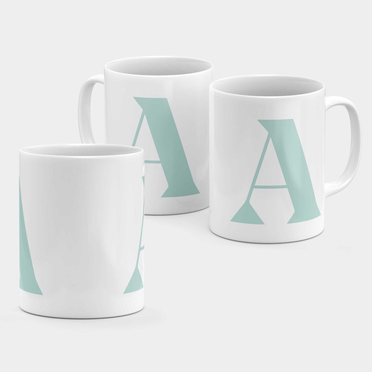 Monogram Letter 11oz Mug IX-The Design Craft