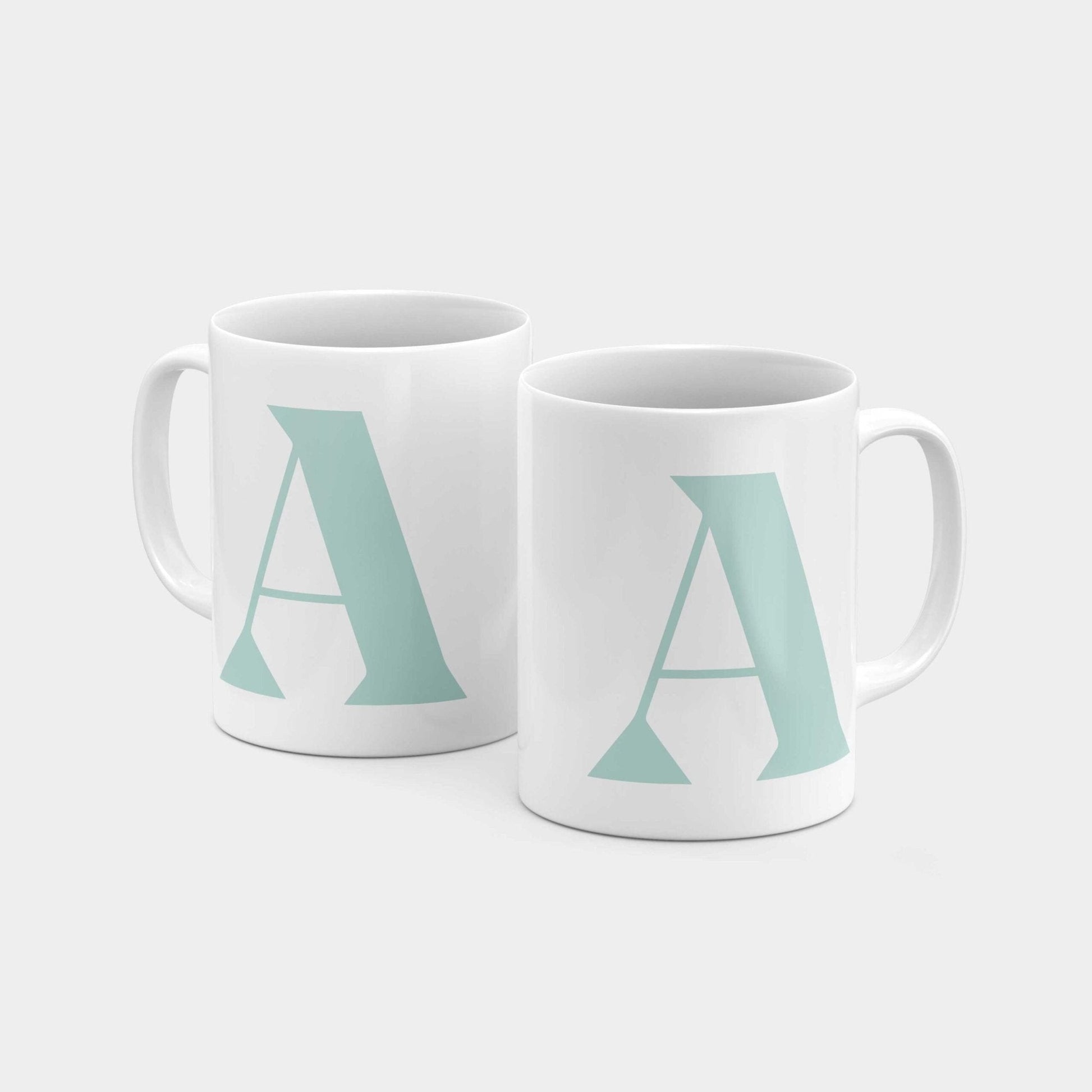 Monogram Letter 11oz Mug IX-The Design Craft