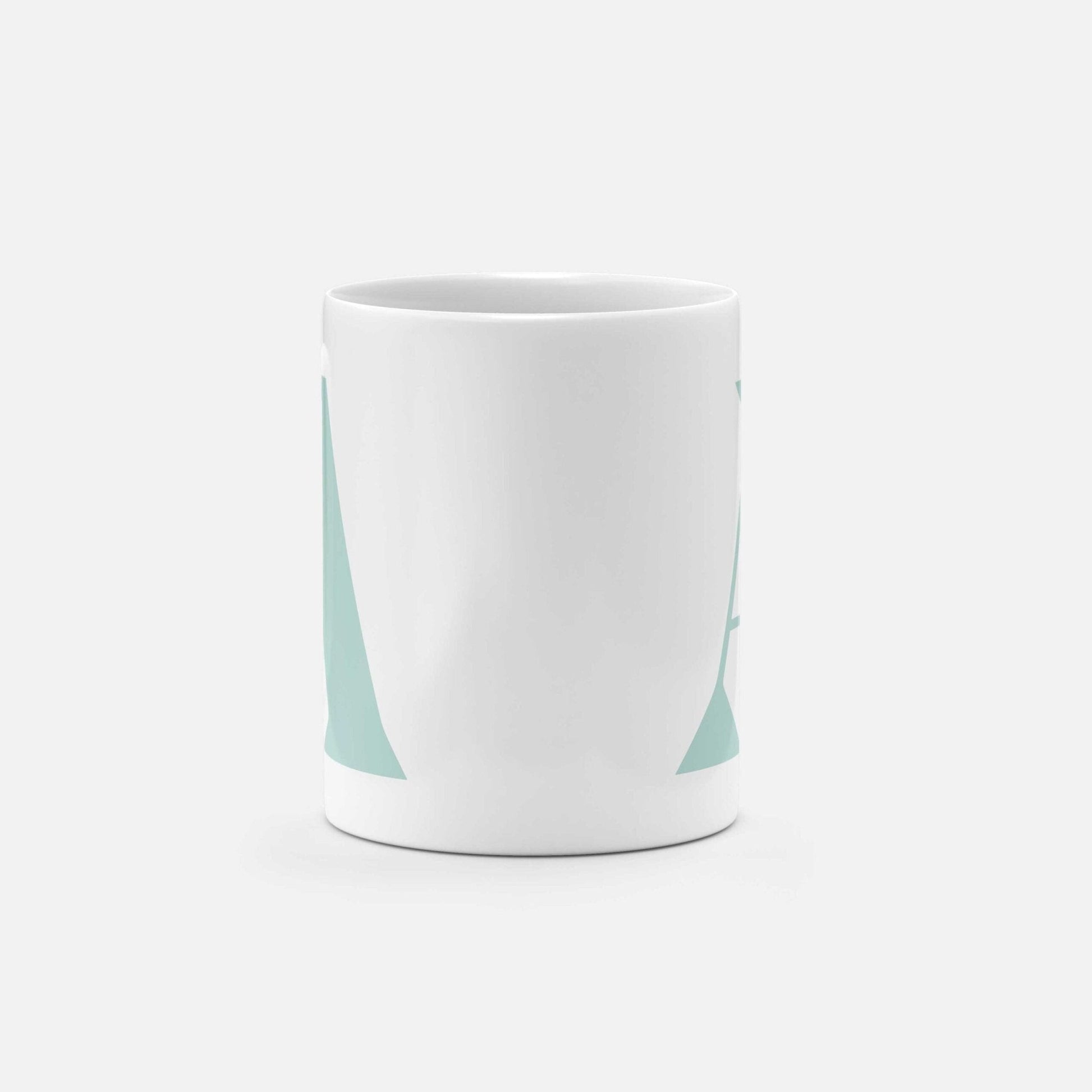 Monogram Letter 11oz Mug IX-The Design Craft