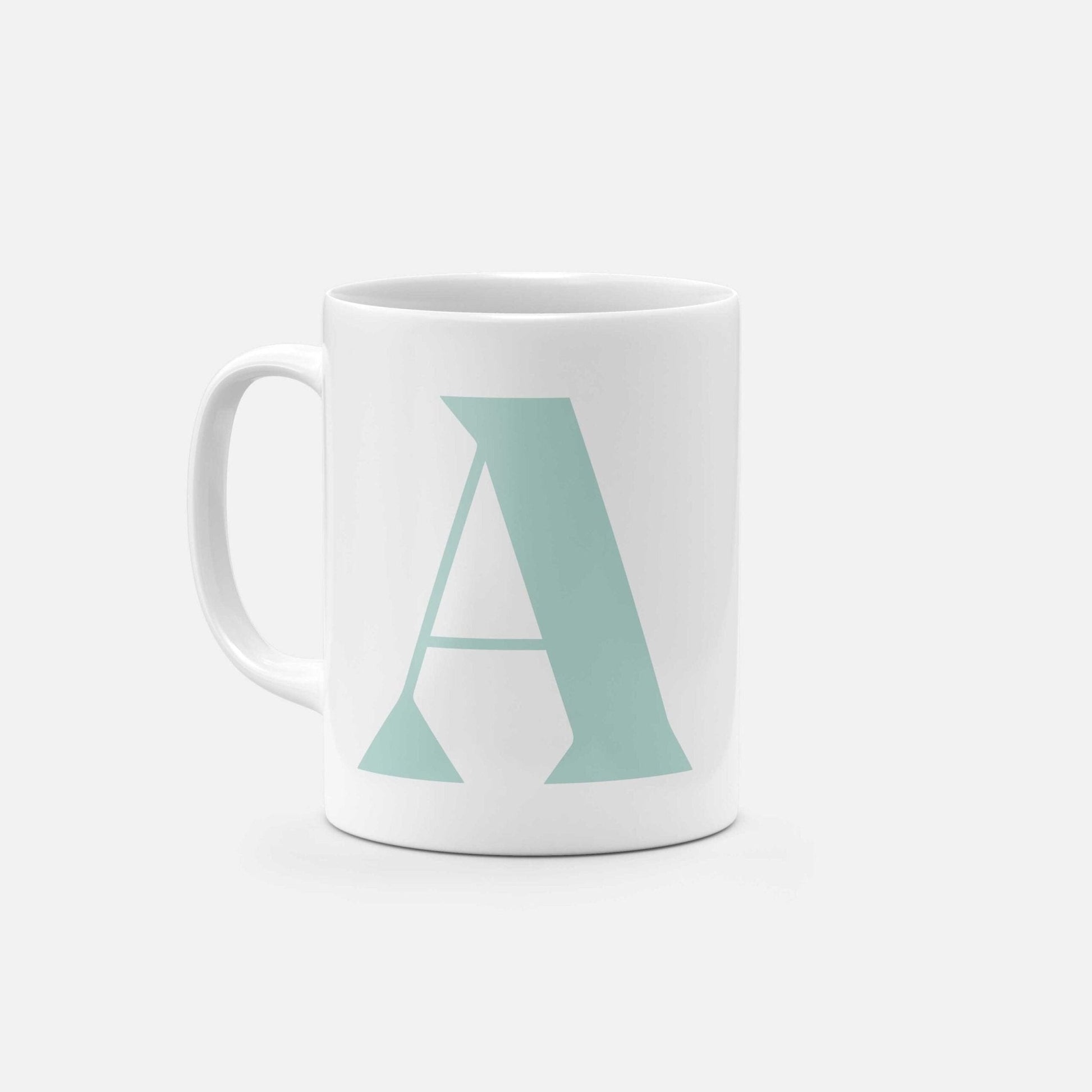 Monogram Letter 11oz Mug IX-The Design Craft