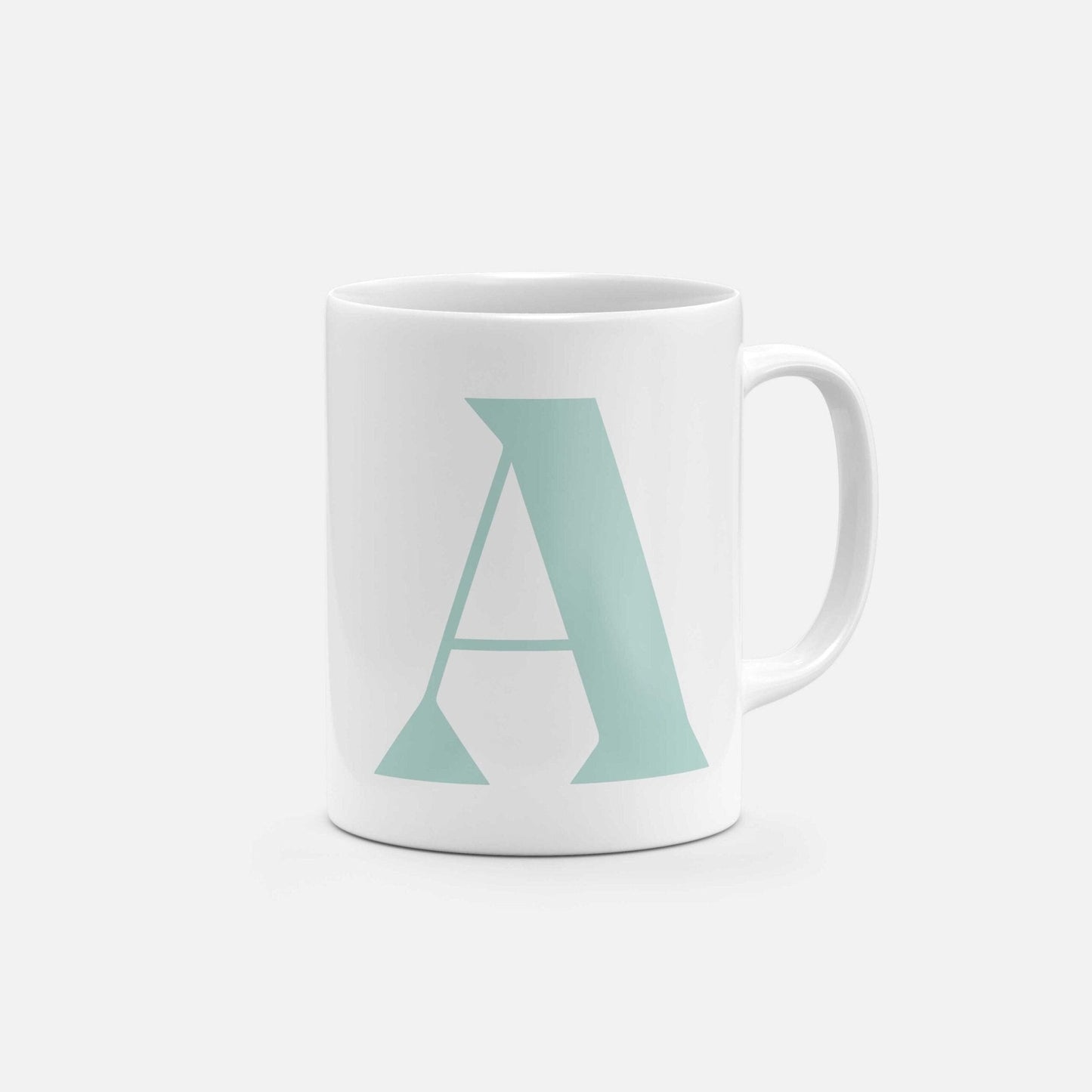 Monogram Letter 11oz Mug IX-The Design Craft