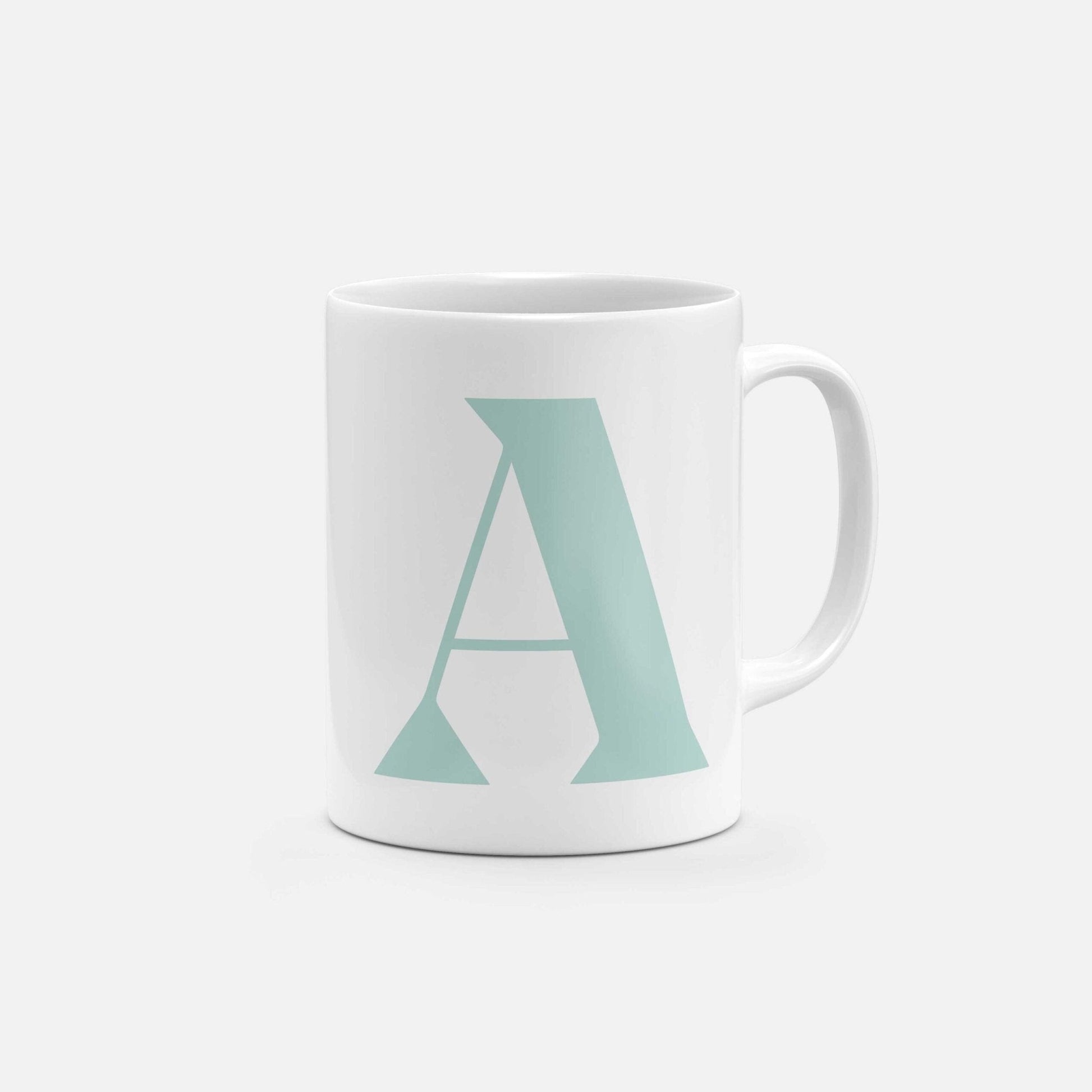 Monogram Letter 11oz Mug IX-The Design Craft