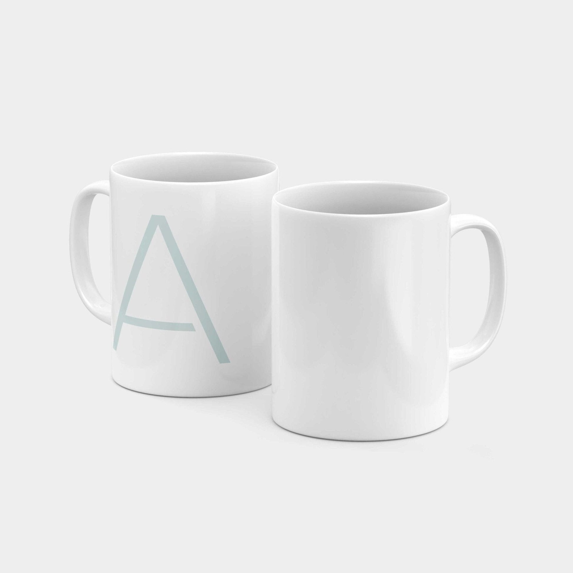 Monogram Letter 11oz Mug VI-The Design Craft