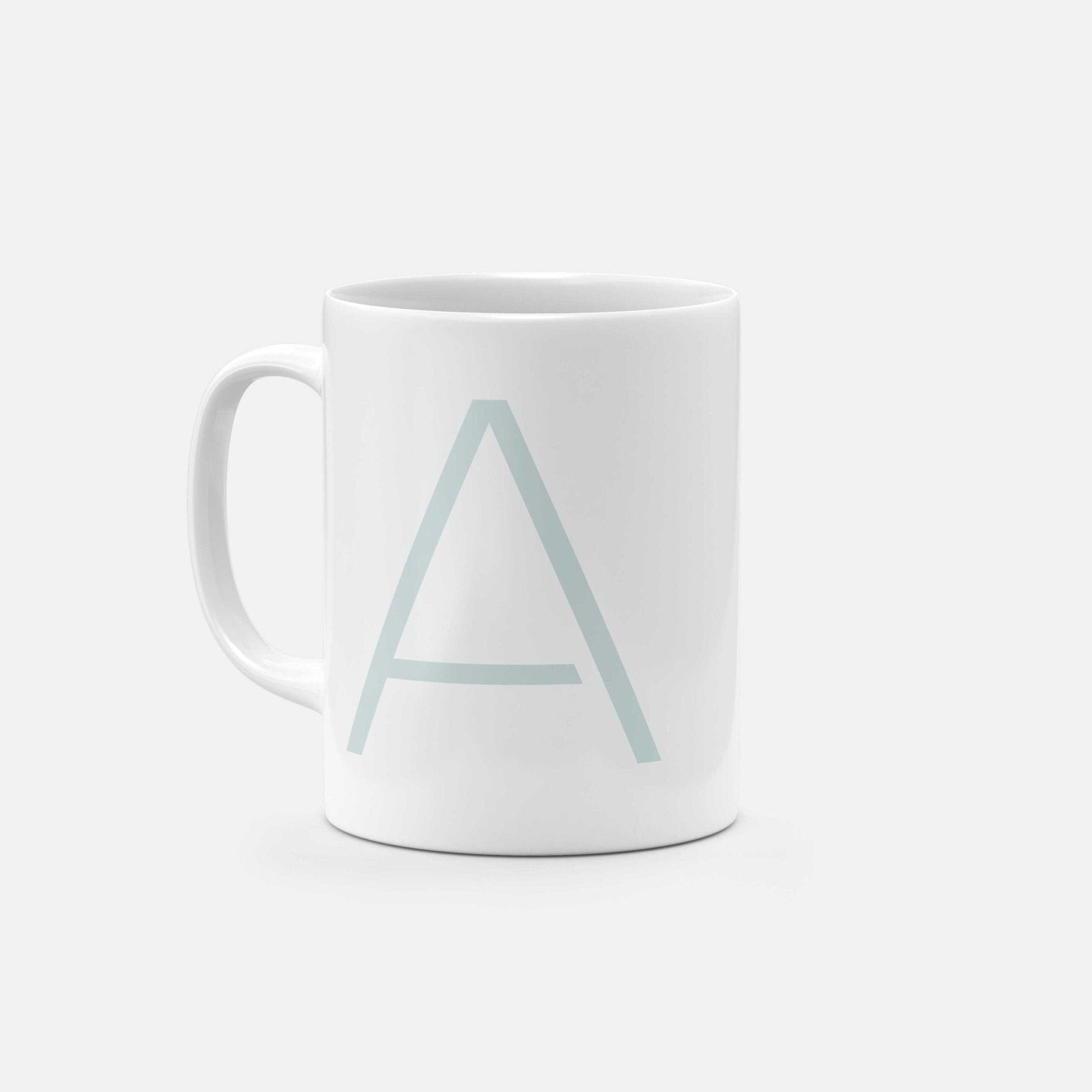 Monogram Letter 11oz Mug VI-The Design Craft