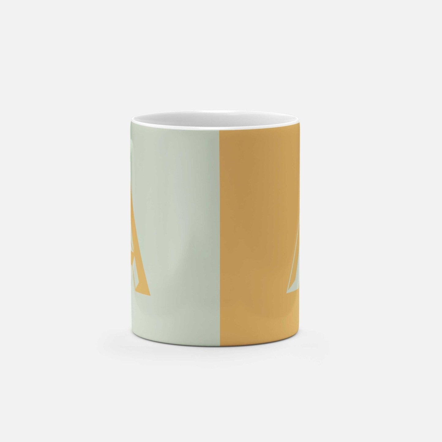 Monogram Letter 11oz Mug VIII-The Design Craft