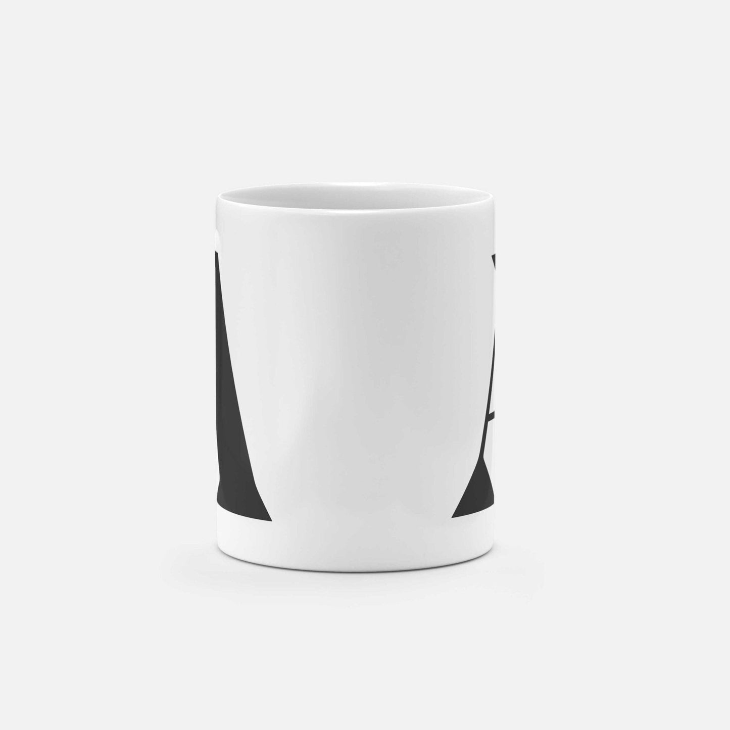 Monogram Letter 11oz Mug X-The Design Craft