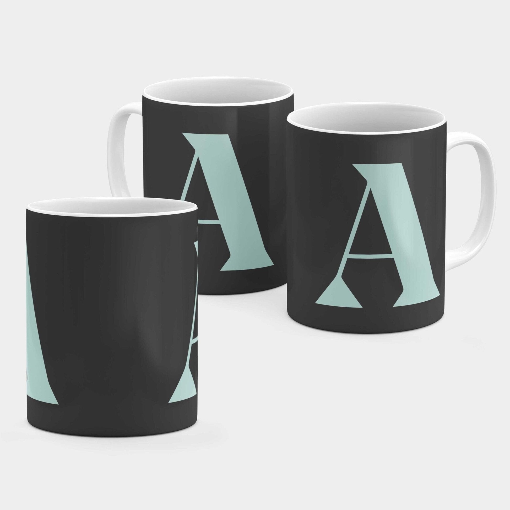 Monogram Letter 11oz Mug XI-The Design Craft