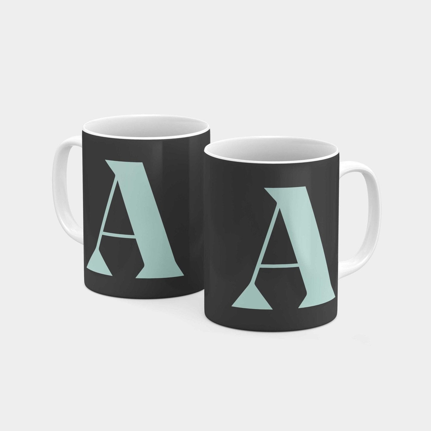 Monogram Letter 11oz Mug XI-The Design Craft