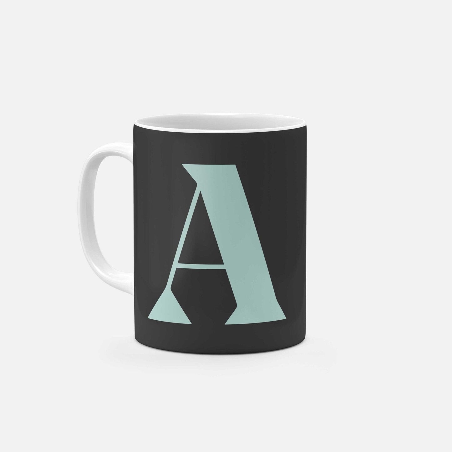 Monogram Letter 11oz Mug XI-The Design Craft