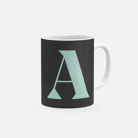 Monogram Letter 11oz Mug XI-The Design Craft