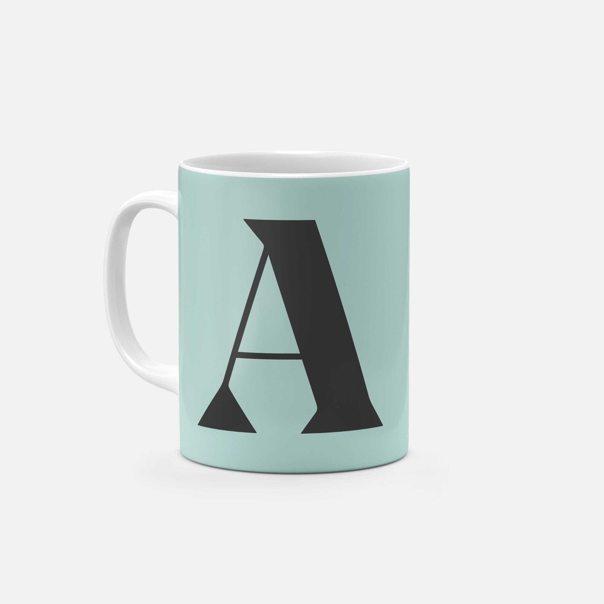 Monogram Letter 11oz Mug XII-The Design Craft