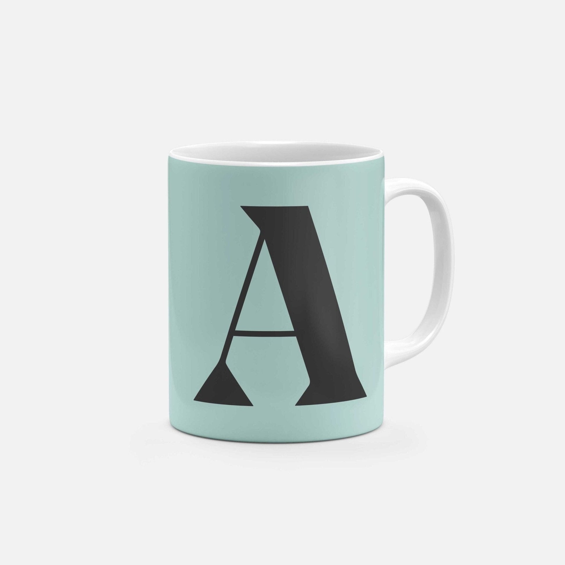 Monogram Letter 11oz Mug XII-The Design Craft