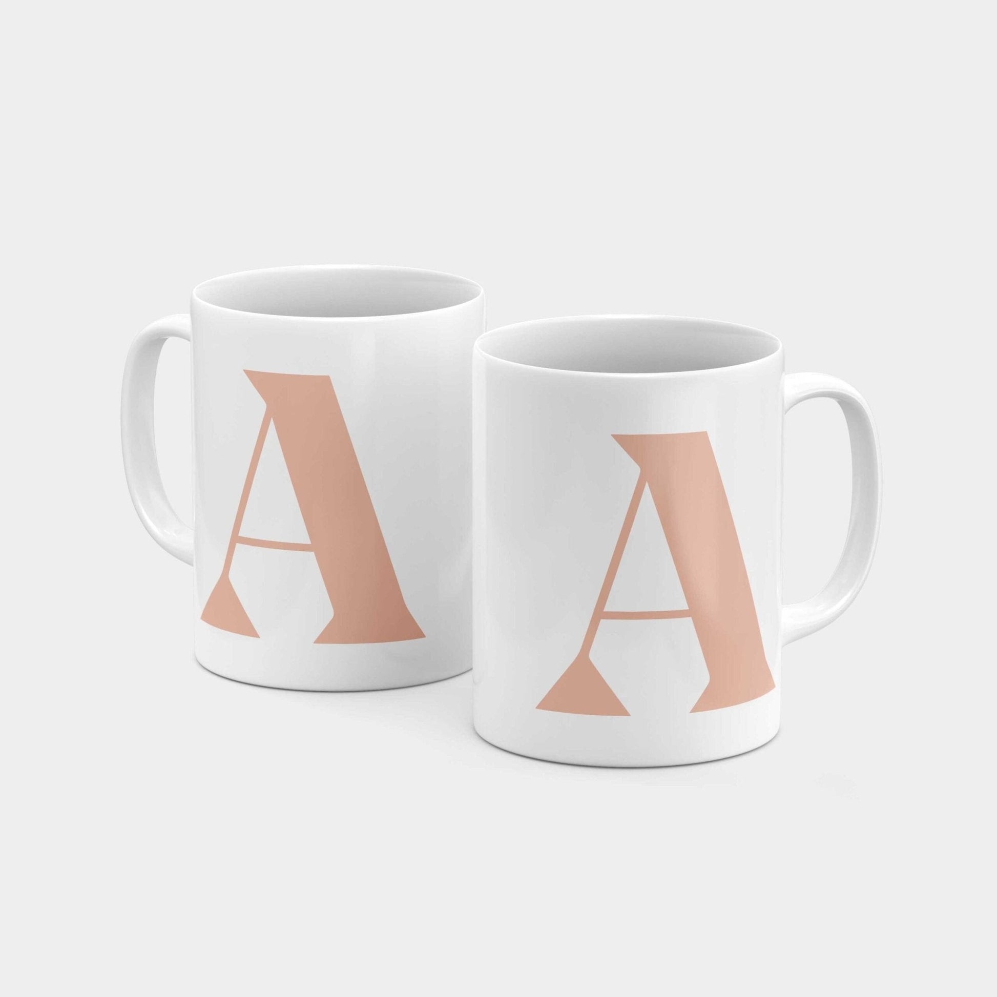 Monogram Letter 11oz Mug XIV-The Design Craft