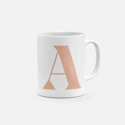 Monogram Letter 11oz Mug XIV-The Design Craft