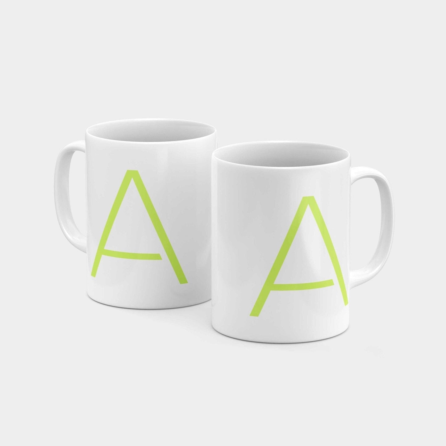 Monogram Letter 11oz Mug XIX-The Design Craft