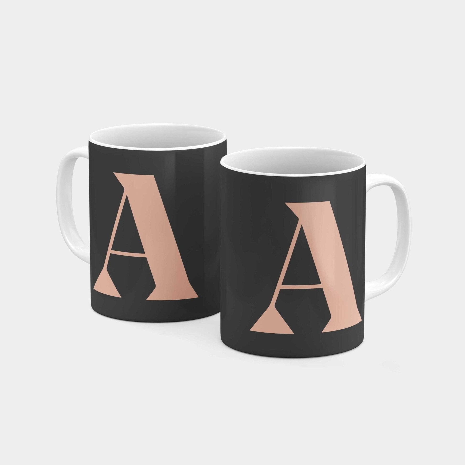 Monogram Letter 11oz Mug XV-The Design Craft