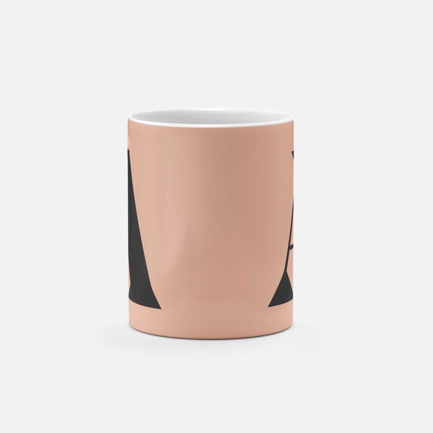 Monogram Letter 11oz Mug XVI-The Design Craft