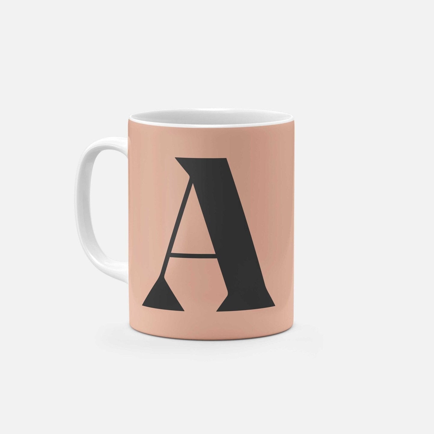 Monogram Letter 11oz Mug XVI-The Design Craft