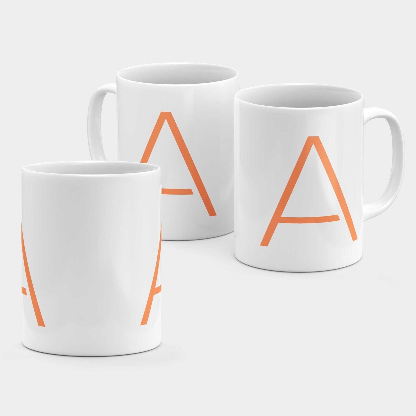 Monogram Letter 11oz Mug XX-The Design Craft