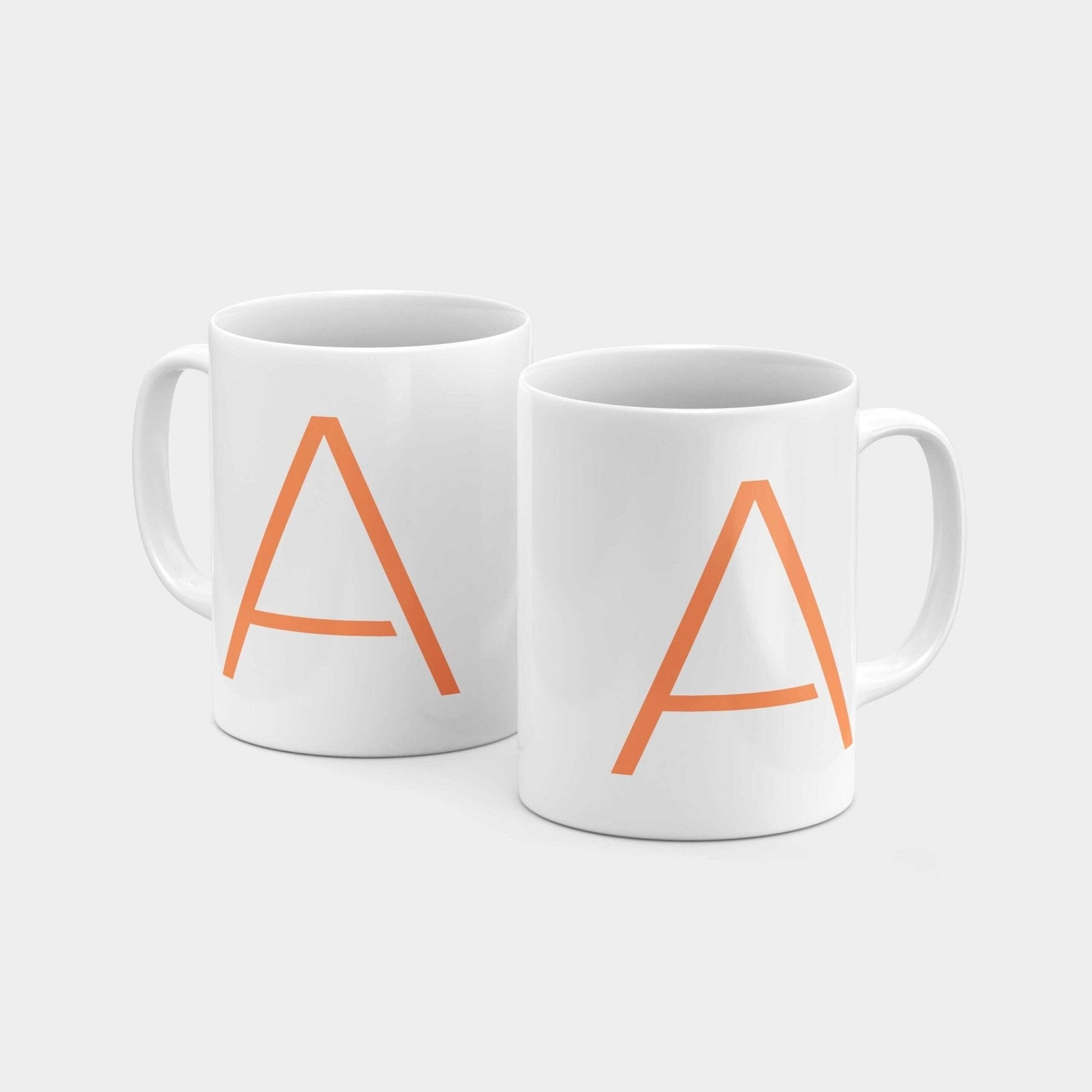 Monogram Letter 11oz Mug XX-The Design Craft