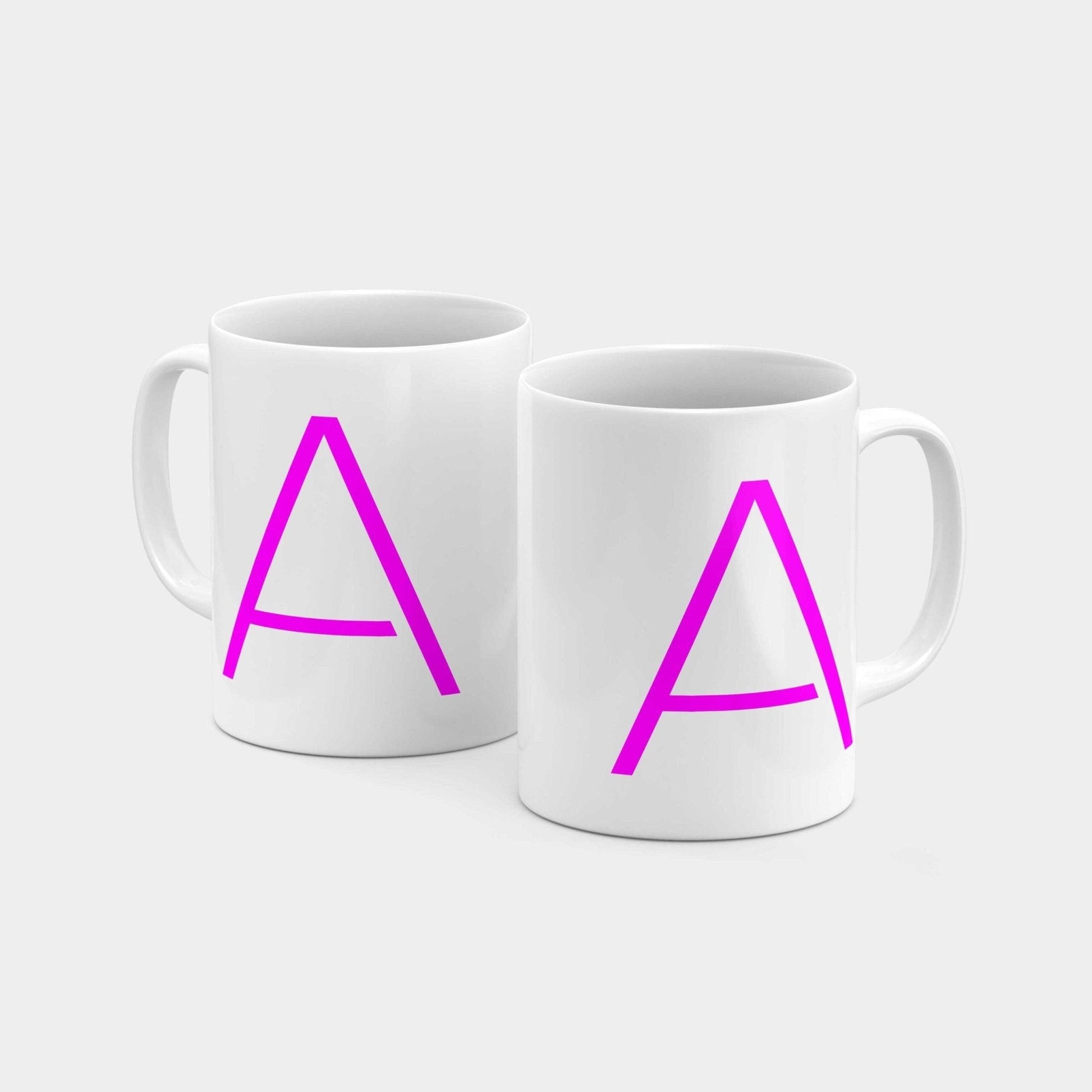 Monogram Letter 11oz Mug XXI-The Design Craft