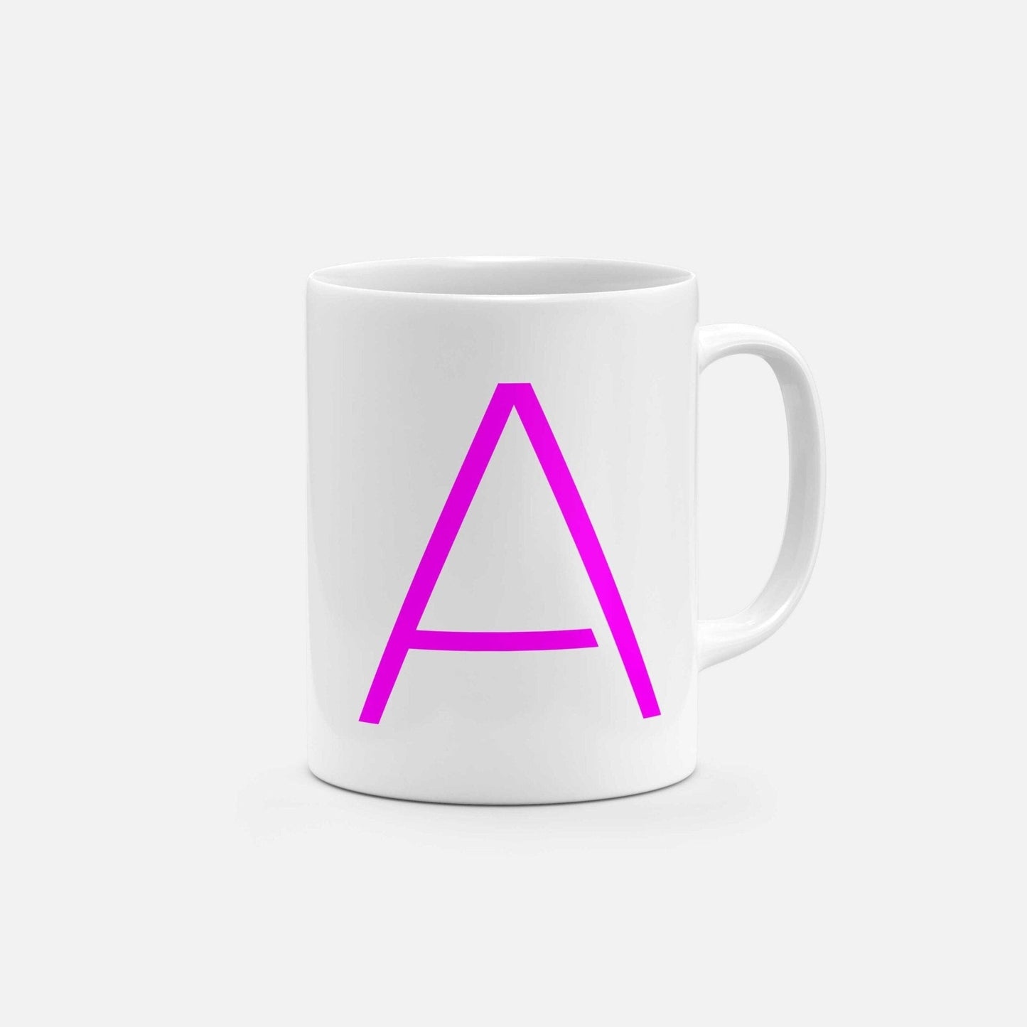 Monogram Letter 11oz Mug XXI-The Design Craft