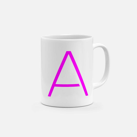 Monogram Letter 11oz Mug XXI-The Design Craft