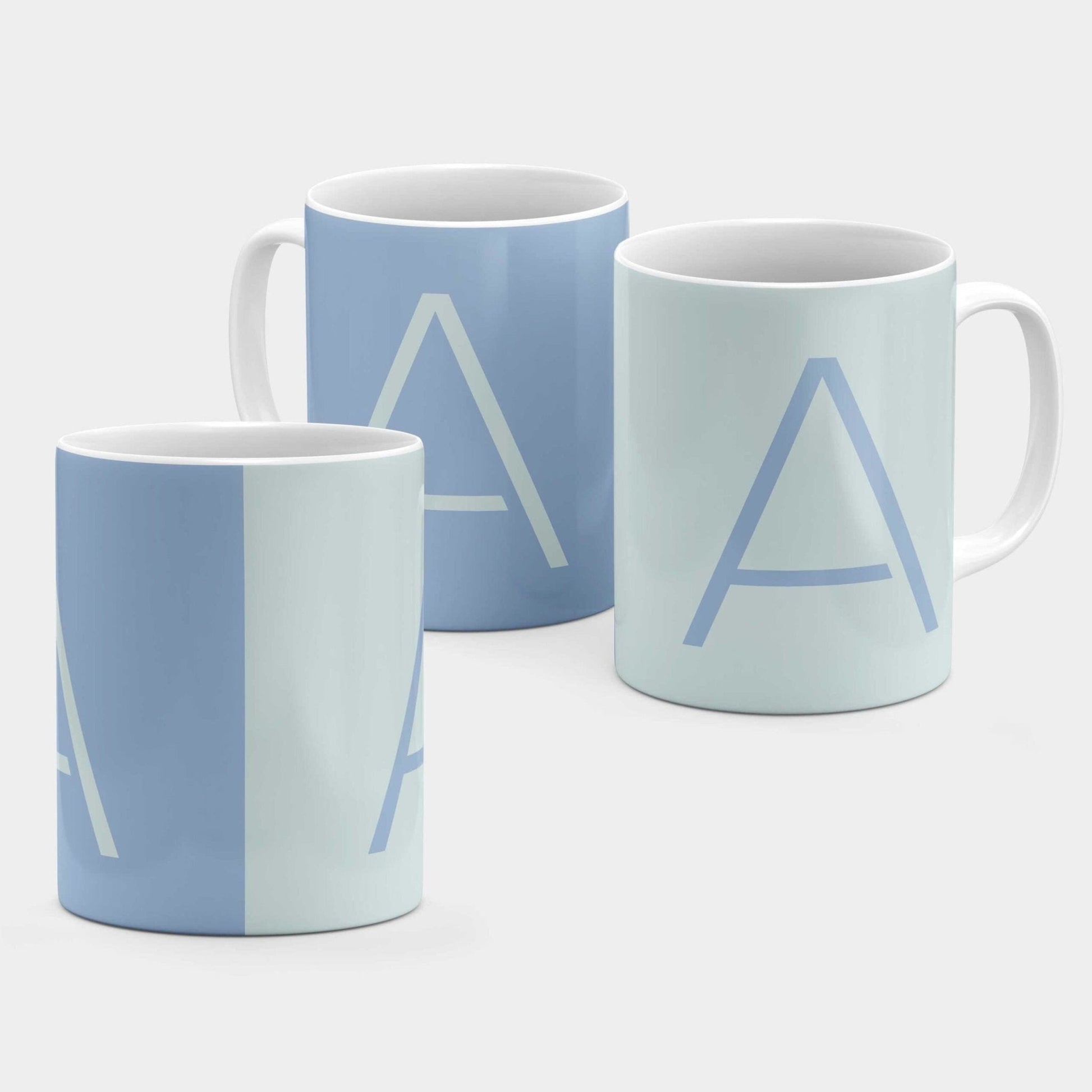 Monogram Letter 11oz Mug XXII-The Design Craft