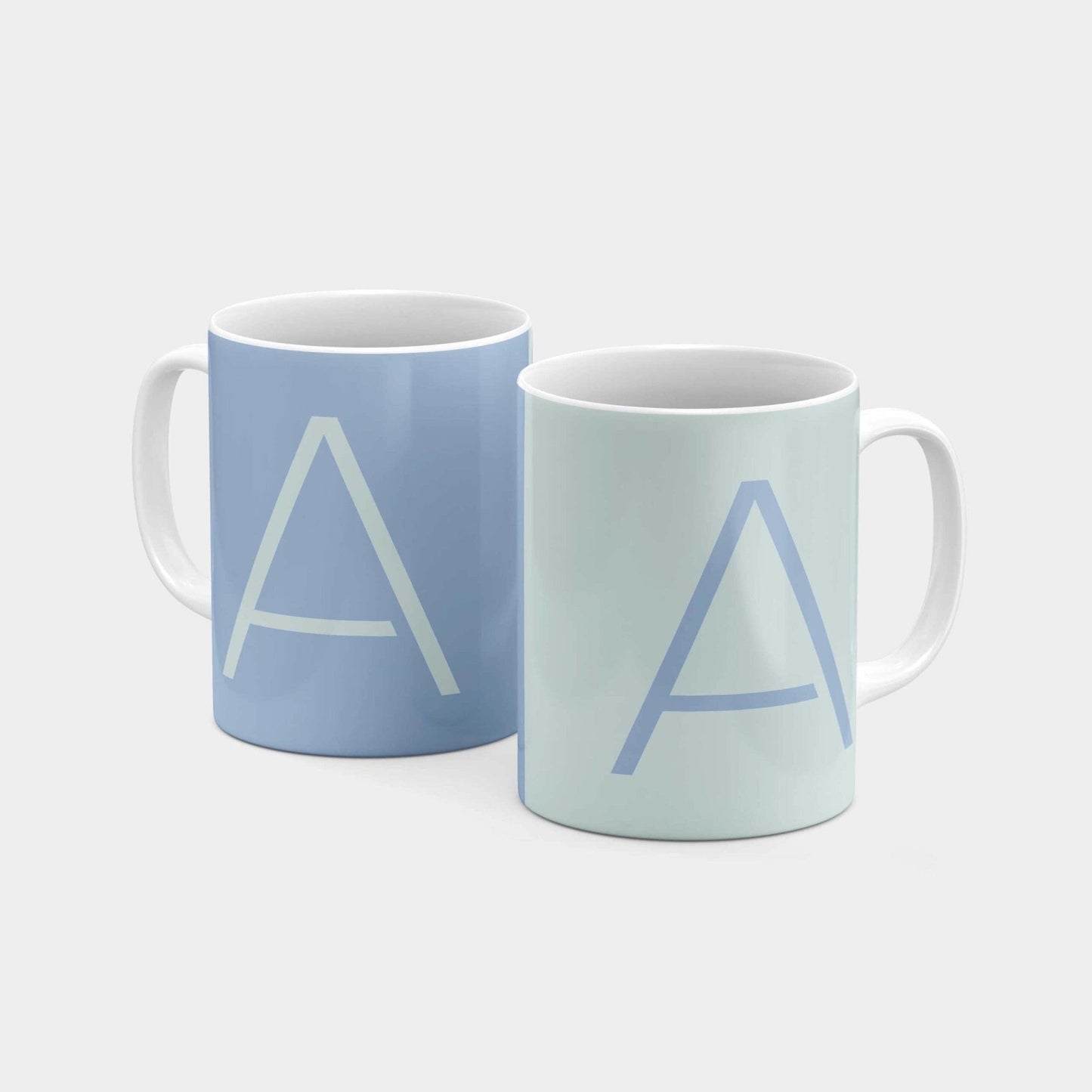 Monogram Letter 11oz Mug XXII-The Design Craft