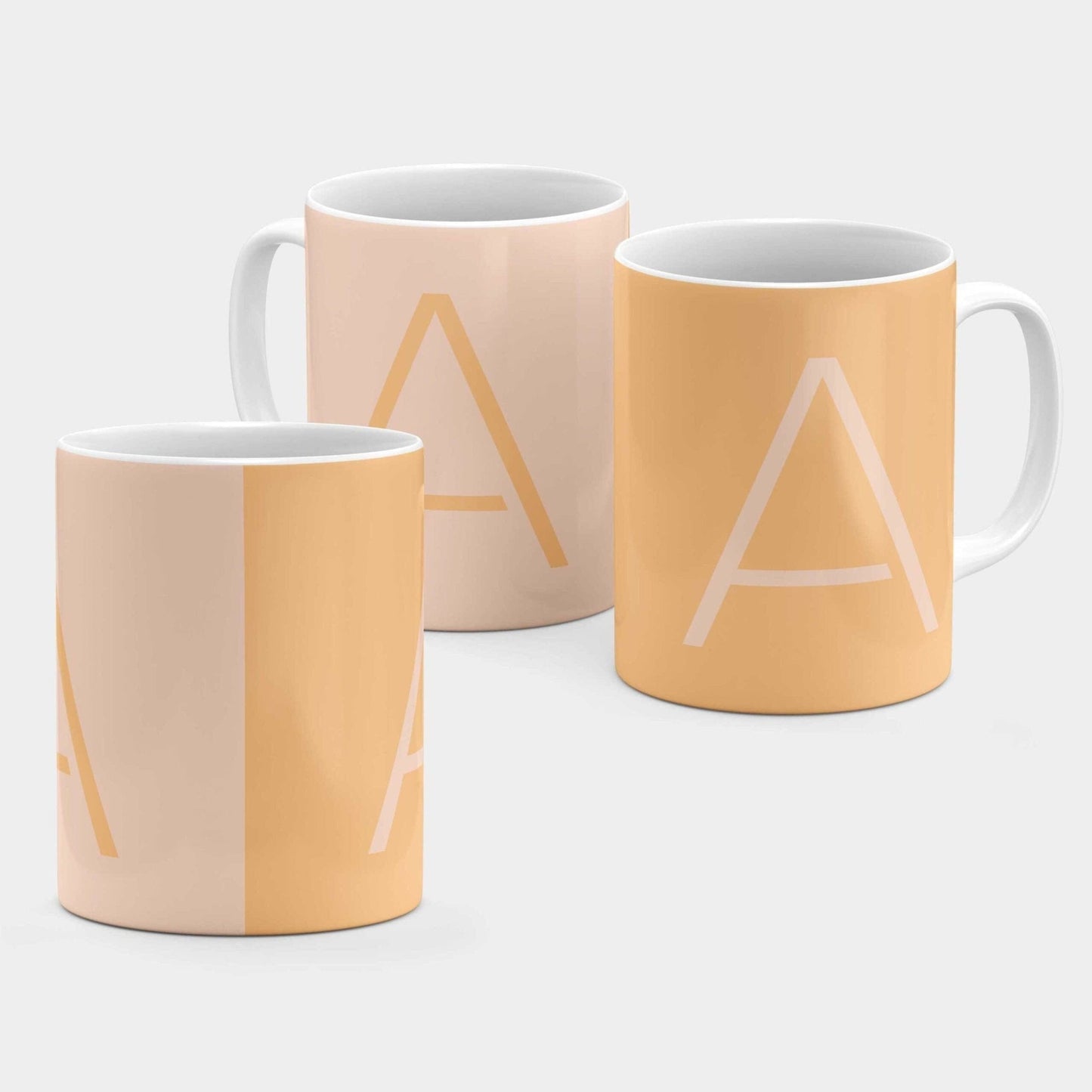 Monogram Letter 11oz Mug XXIII-The Design Craft