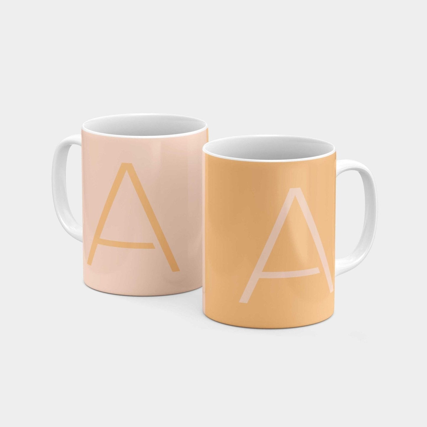 Monogram Letter 11oz Mug XXIII-The Design Craft