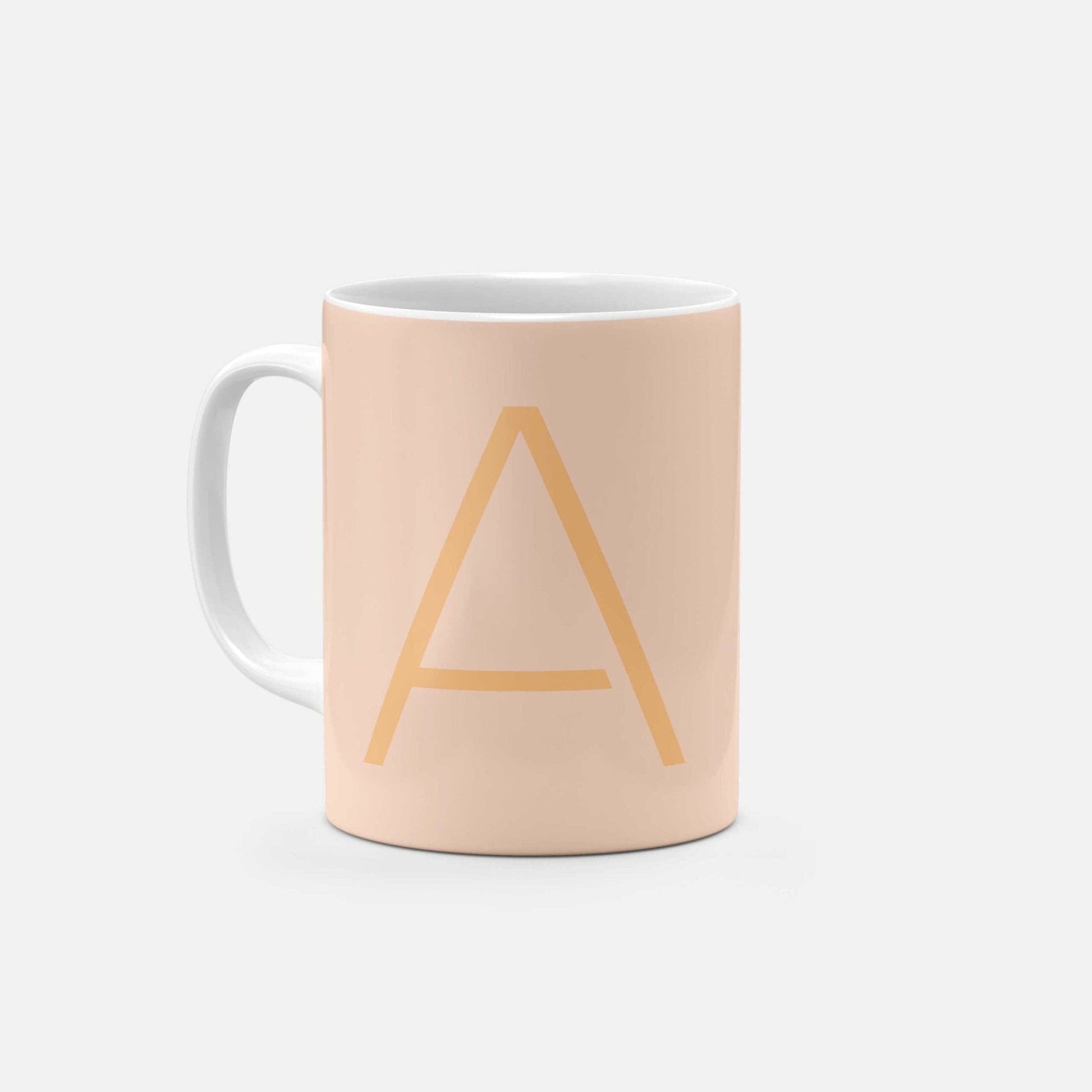 Monogram Letter 11oz Mug XXIII-The Design Craft