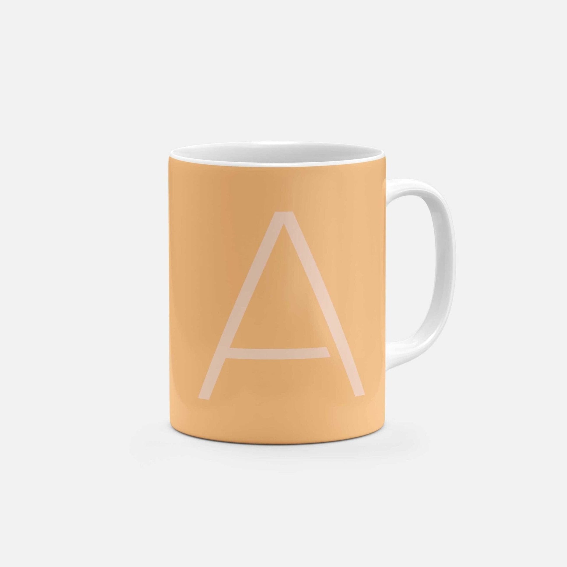 Monogram Letter 11oz Mug XXIII-The Design Craft