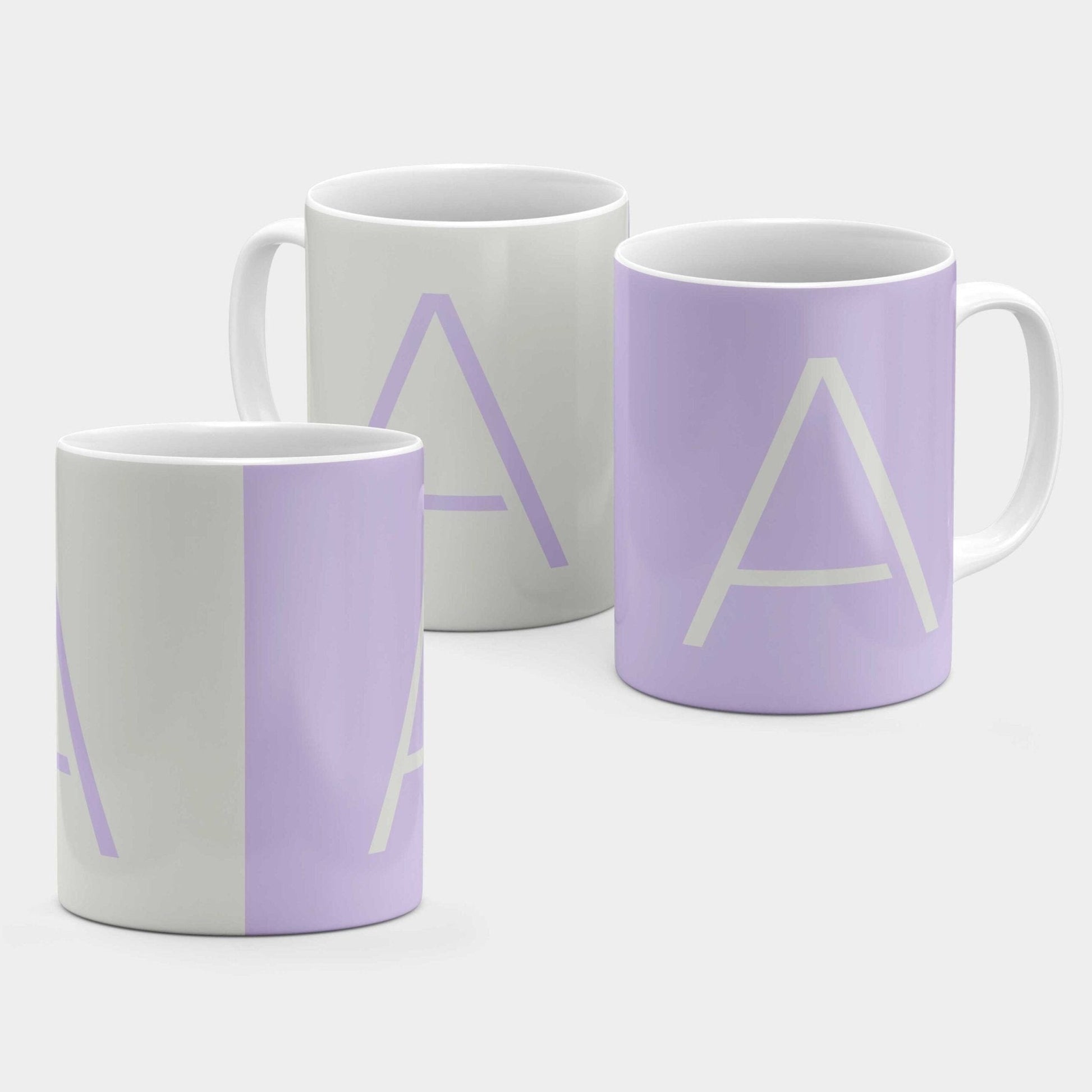 Monogram Letter 11oz Mug XXIV-The Design Craft