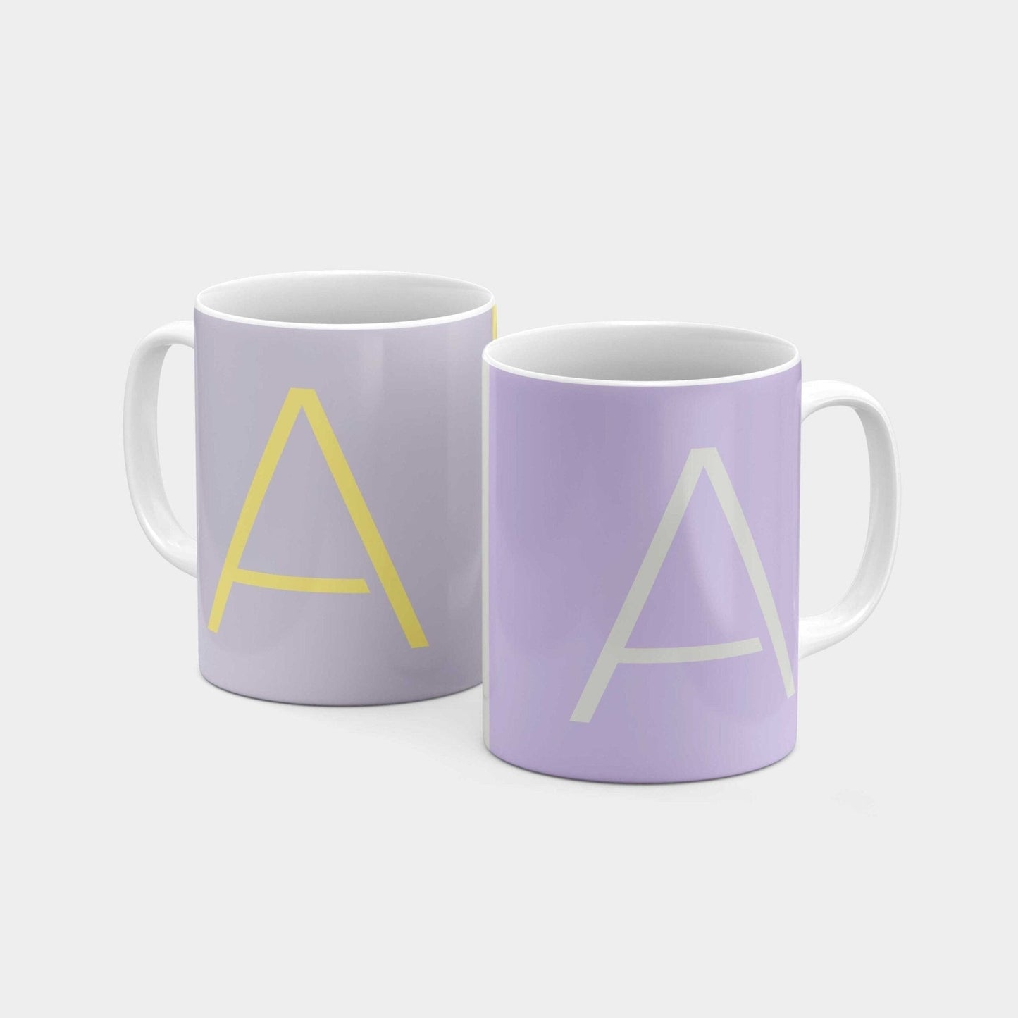 Monogram Letter 11oz Mug XXIV-The Design Craft