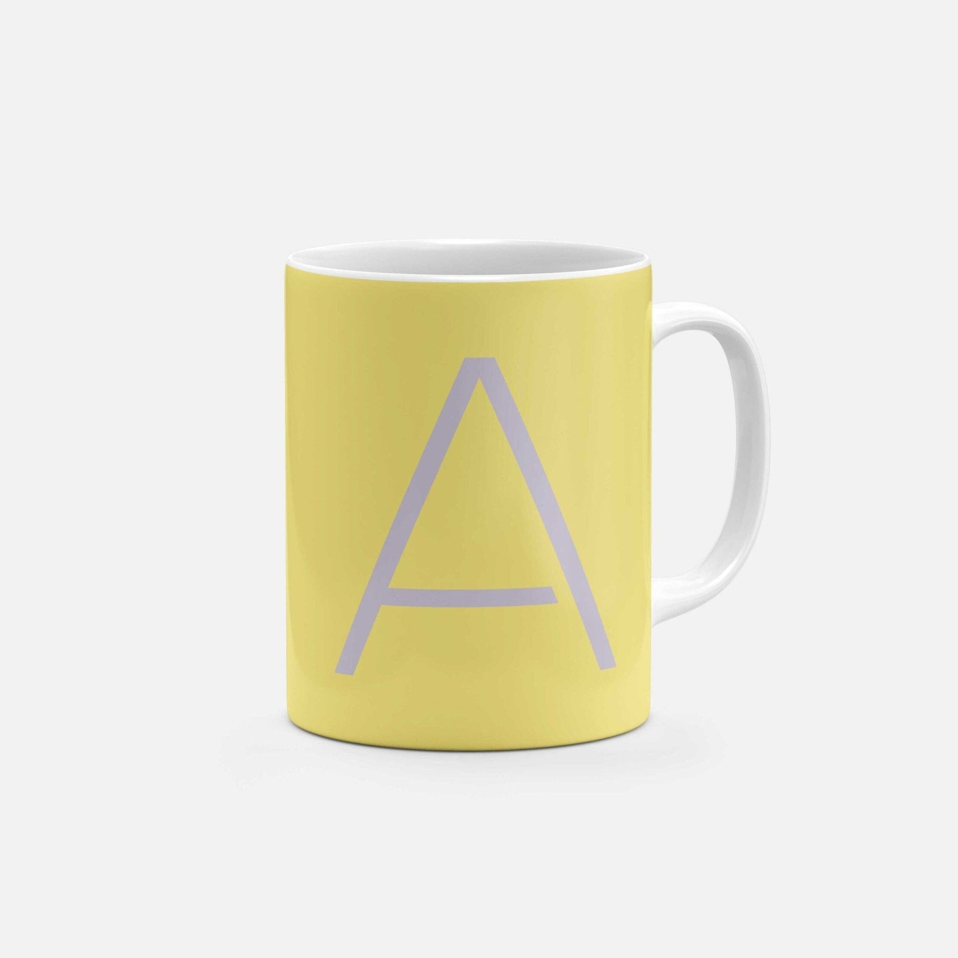 Monogram Letter 11oz Mug XXV-The Design Craft