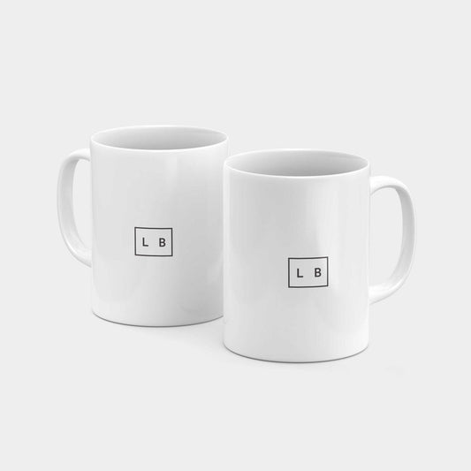 Monogram Mark 11oz Mug III-The Design Craft