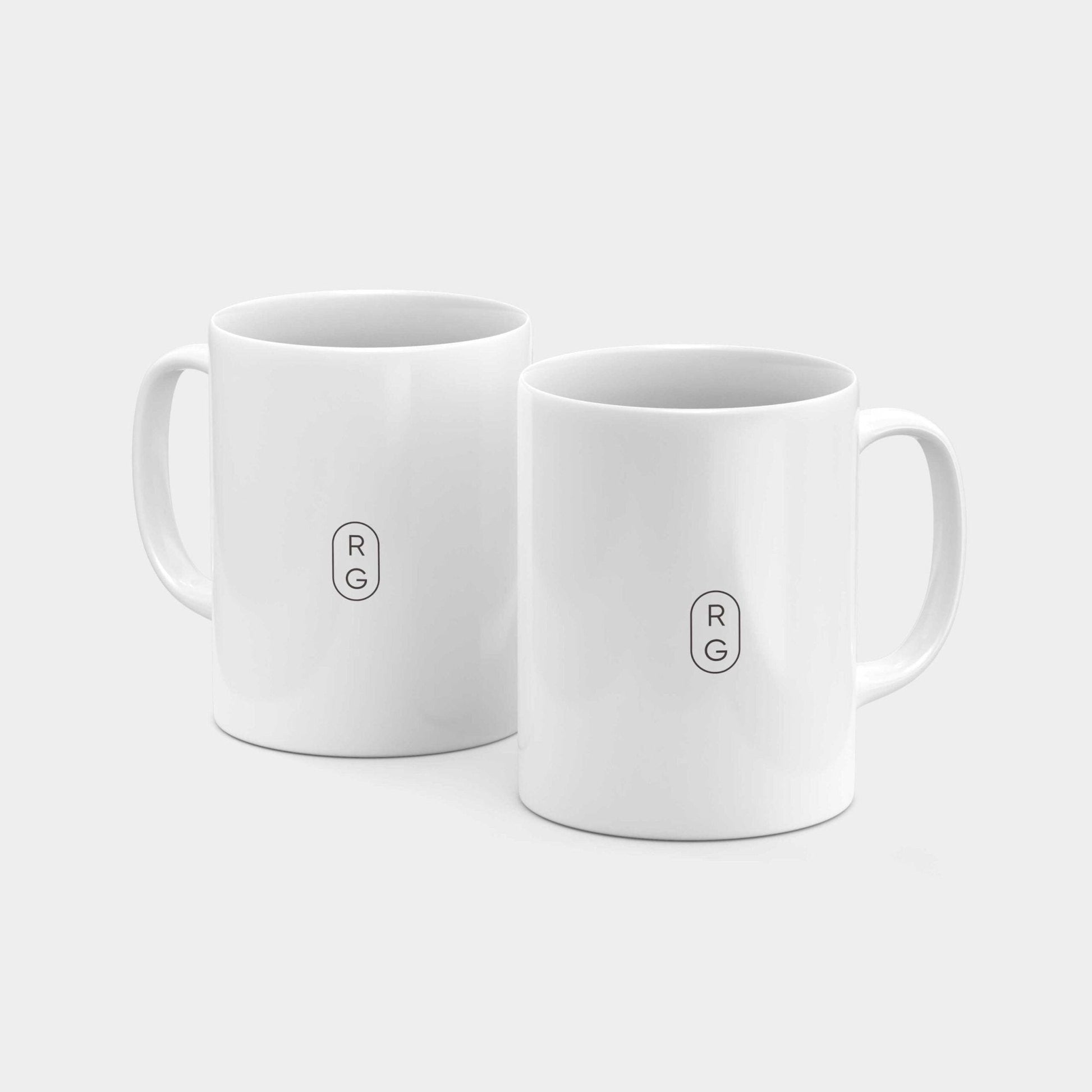 Monogram Mark 11oz Mug II-The Design Craft